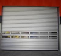 L'alliage d'aluminium de garage de villa enroulent la porte en spirale avec à télécommande