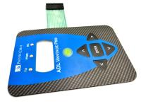 2.54MM connecteur ZIF intégré éclairage rétroéclairé en relief Commutateur de membrane pour coiffeurs