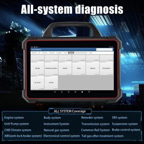 2024 X431 Pad Vii 7 Scanner X431 Original Suporte de programação de codificação online e calibração ADAS