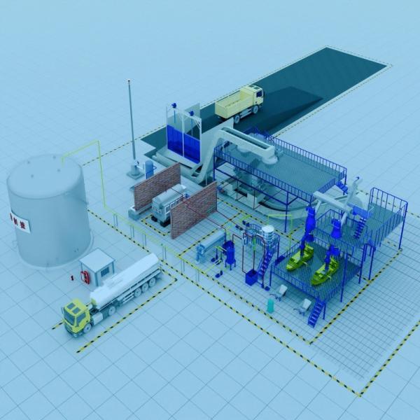 Fully Automatic Palm Oil Processing Machine - 1-2T/H High Efficiency Edible Oil Production Line