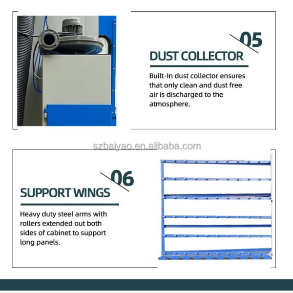 Manual Sandblasting Machine Sand Blasting Cabinet Machine for Glasses