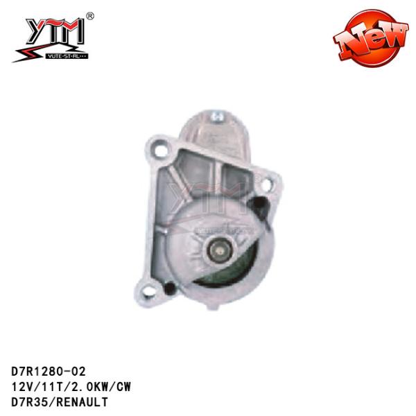 D7R1280-02 D7R35 Engine Starter Motor 12V 11T 2.0KW CW FOR RENAUL MITSUBISHI 