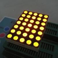 5mm 5x7 Dot Matrix Led Display Ultra Bright Yellow Widely for Moving Signs