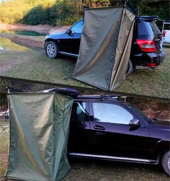 PVC Soft Shell Camping Shower Tent For Outdoor Camping With Roof