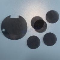 Pièce en maille de polyester hydrophobe pour haut-parleur récepteur microphone conducteur revêtement anti-moule noir
