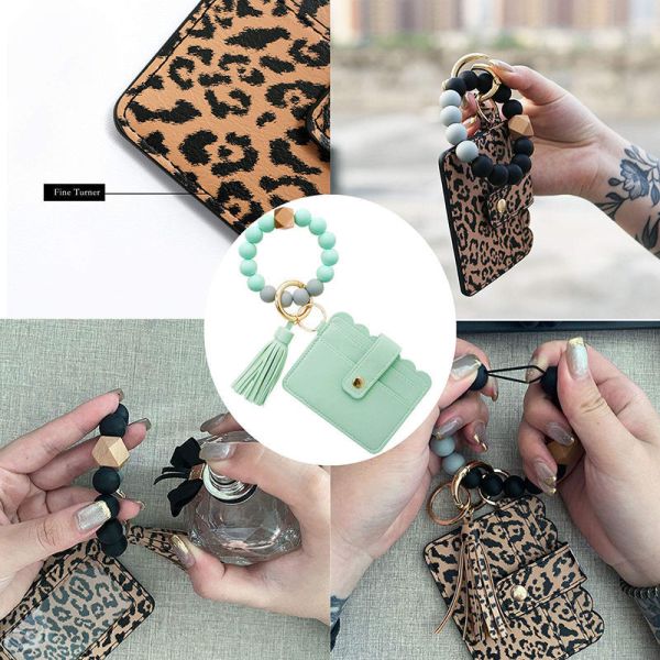 Lightweight High End PU Leather Card Case With Multiple Compartments Women Men Use