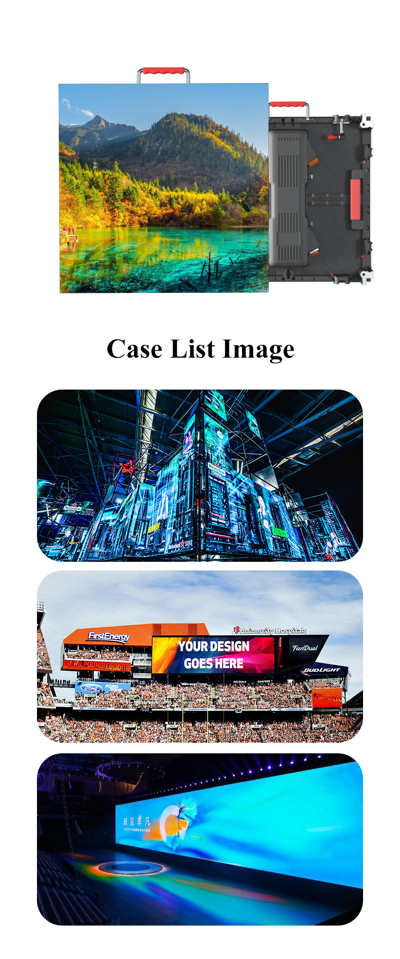 Внешний Внутренний Матричный Медиа Аренда Pantalla Screen Led Display Panel водонепроницаемая P1.95 P2.5 P2.6 P2.97 P3.91 P4.81