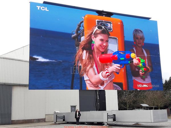 P4mm High-Resolution LED Digital Billboard Outdoor Advertising Media Promotion Screen Wall