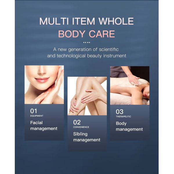 1MHz Full Body Contouring Machine 6 In 1 Slimming And Beautifying Machine