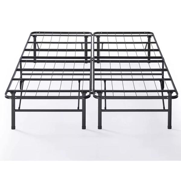 Modern Design Style Foldable Metal Bed for Bedroom Furniture in Employee Apartment
