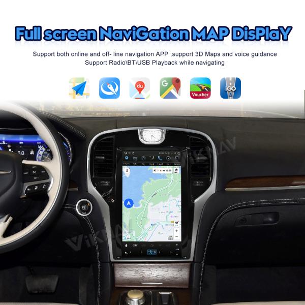 автомобильные игроки мультимедиа 13.3inch для Крайслер 300C 2012 2013 2014 -2019