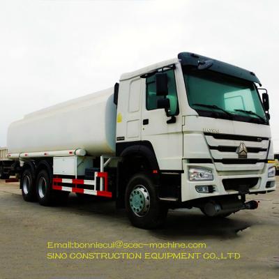 Caminhão de aço inoxidável do trator de Sinotruk Howo 6x4 18000 litros de caminhão de combustível móvel