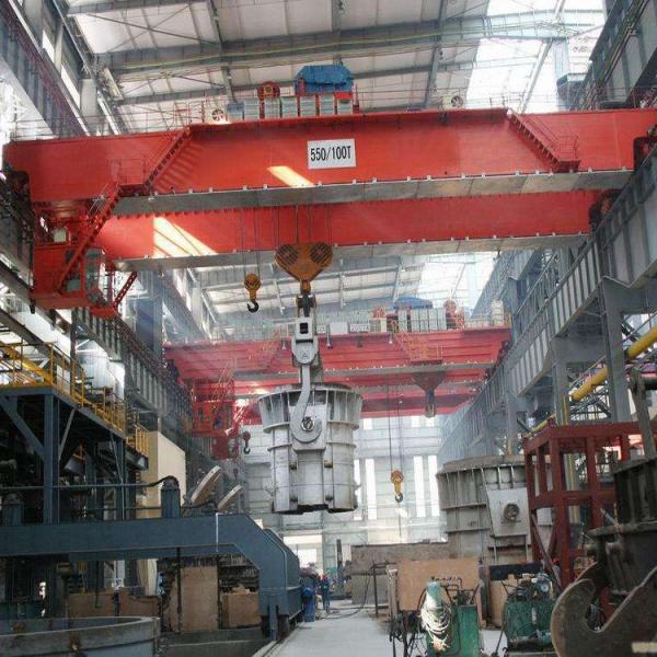 QDY metallurgical casting crane,32 ton ladle smelting truck, crane for steel casting plant, crane for lifting molten st
