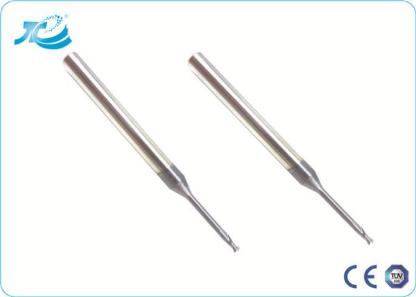 Ball Nose Long Neck End Mill Carbide Tapered End Mills CE / TUV Approved