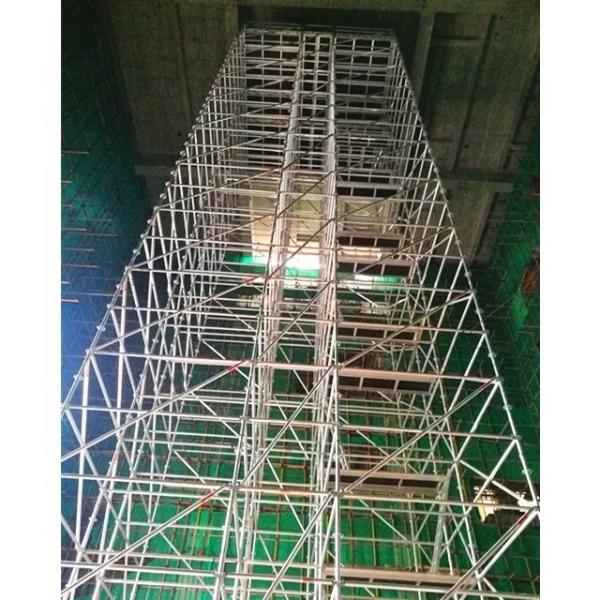 GN50 Échafaudage en aluminium tubulaire léger, construction d' immeubles Échafaudages en cage à oiseaux