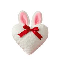 White Heart Pillow Cushion Toy Throw Pillows Gift Valentine's Day Decorative Pillows, Wedding Decorations