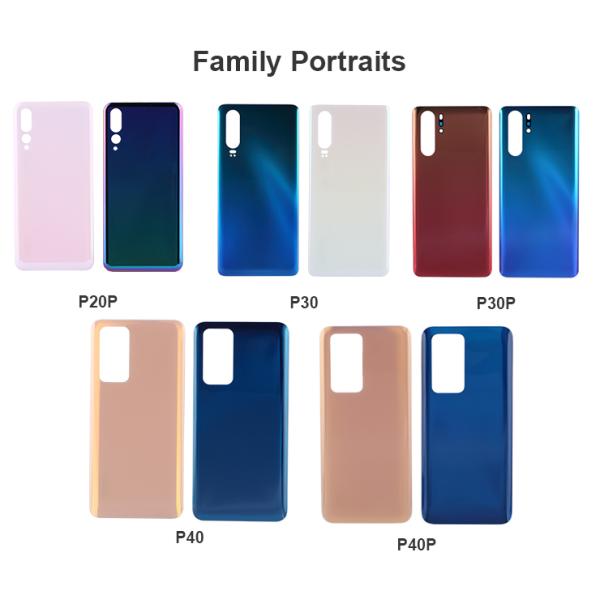 Glass Mobile Phone Housing Back Cover For Huawei P20Pro P30 P40Pro