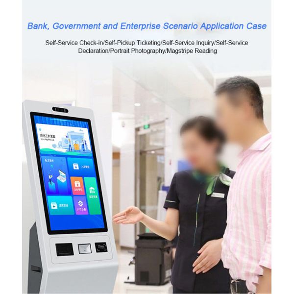 21.5 Inch AI-Powered Self Ordering Kiosk System with Real-Time Menu Optimization