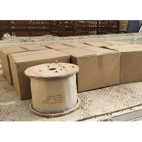 БЫСТРАЯ черная пластиковая веревочка провода 6.0mm Outerdiameter для оборудования спортзала