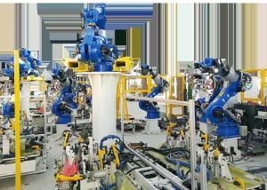 Soldador robótico servo automatizado braço do braço 60HZ do equipamento de