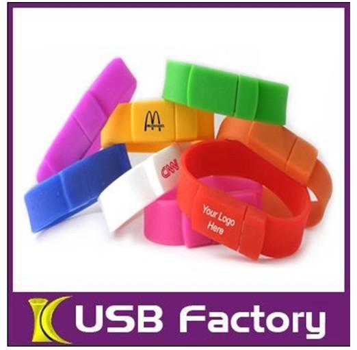 Nueva memoria USB AT-051C de la pulsera de la moda