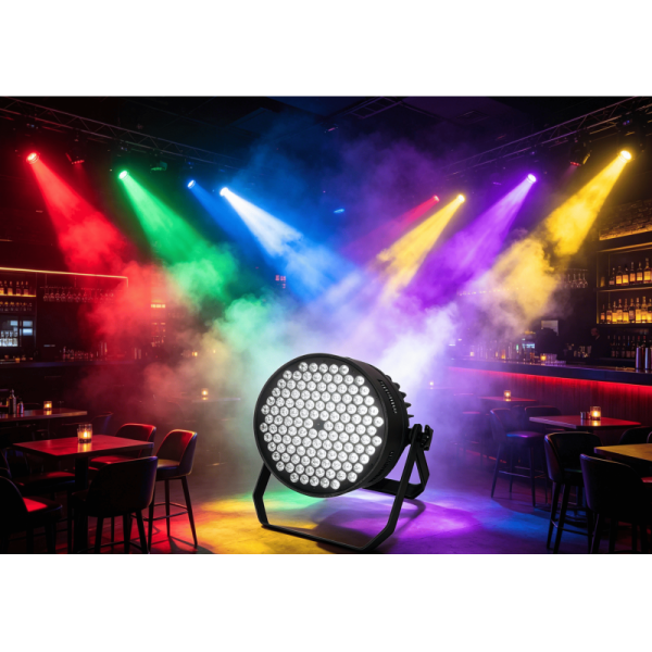 NEBULA 120*3W LED RGBW DMX Beam Wash Par Can Light Stage Lights Par LED