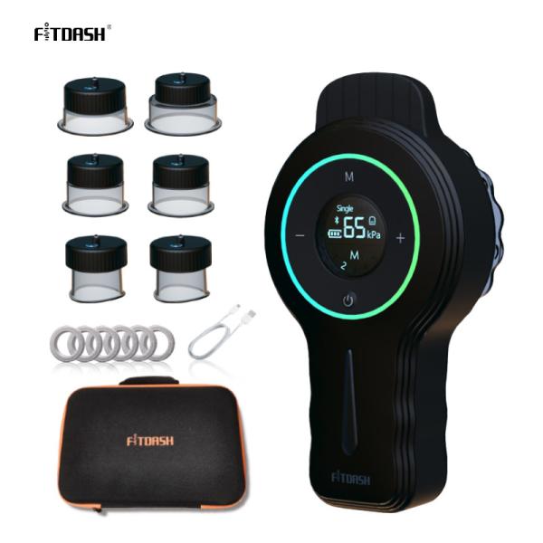 6 Size Cups and Remote Control Vacuum Therapy Machine for Pain Relief Button Function