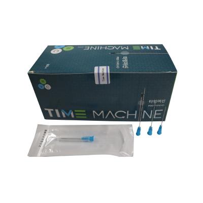 Agulha de ponta contundente injetável Micro Canula de enchimento dérmico 20G 21G 22G 23G 24G 25G 26G 27G 30G 32G 34G