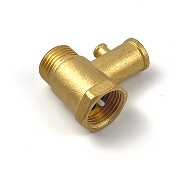 Brass Water Heater Safety Relief Valve Body Thread Backflow Preventer Valve Body for Electric Water Heater Pressure Protection