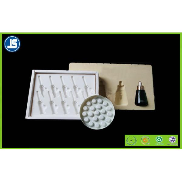 Essence Oil Bottles Flocking Tray Eco-Friendly , Clamshell Packaging