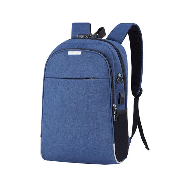 Cargador USB Mochila portátil antirrobo 30x13x46cm Unisex de nylon