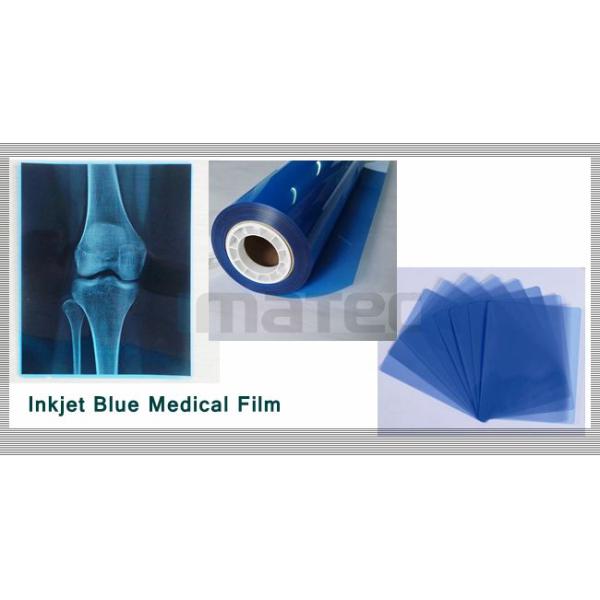 CR CT печать медицинская пленка изображения , ПЭТ синее рентгеновское излучение пленка материал