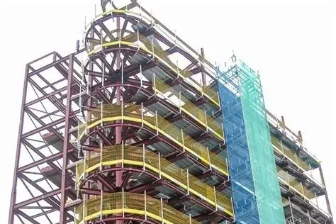 Customized Fall Restraint Temporary Safety Edge Protection Barrier Q235 for Construction