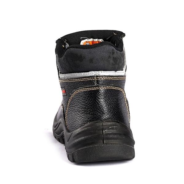 ODM Steel Plate LOGO Boots with Heat Resistant Function Breathable Mesh Lining Safety Shoes