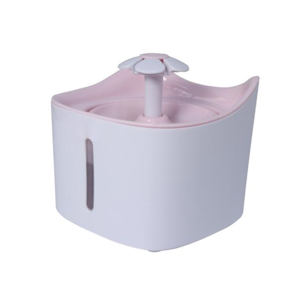 Two Patterns Pet Water And Food Dispenser 1.8L For Cats And Dog Food Water Dispenser