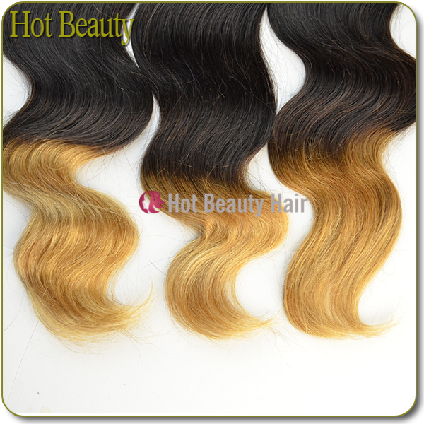 Virgin Ombre Human Hair Extensions