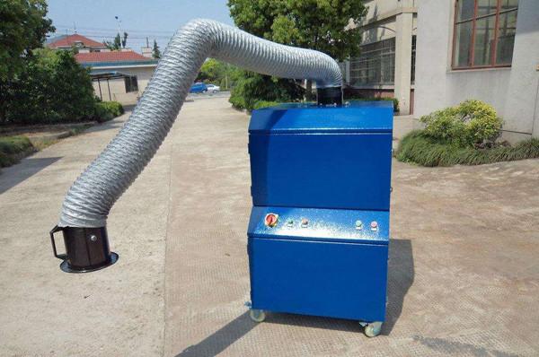 One-arm welding smoke purifier for purification device for welding smoke collection