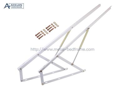 198lbs Gas Spring Set White Bed Lifting Mechanism