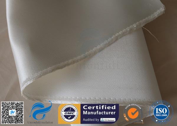 Espessura alta resistente à prova de fogo de pano 1.3mm da fibra de vidro da tela do silicone