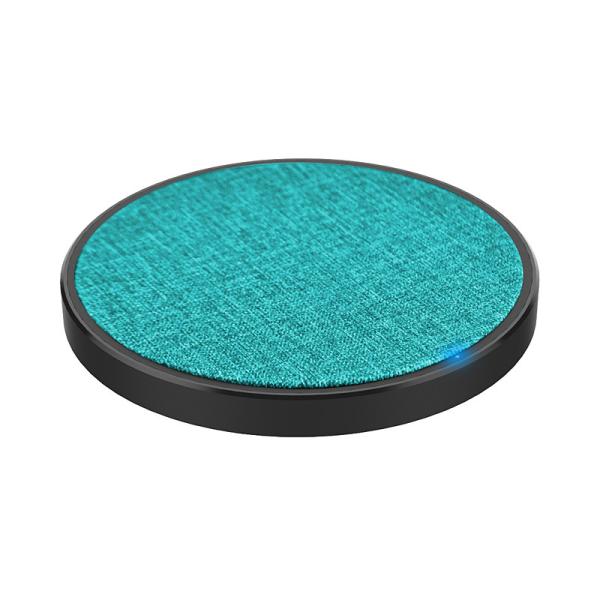 PC PU 7.5 Watt Quick Charge Wireless Charger With Soft PU Surface 10W