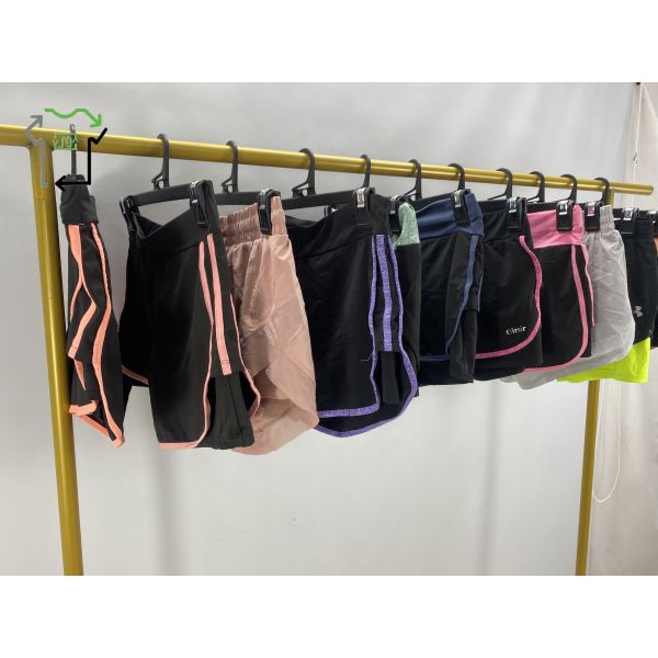 Men Women Fashion Used Trousers Second Hand Winter Sports Yoga Shorts Loose Fit
