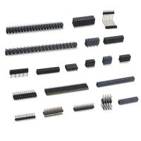 Fileira dobro Pin Header Automotive Connector Wire do passo do soquete 2.0mm da bolacha