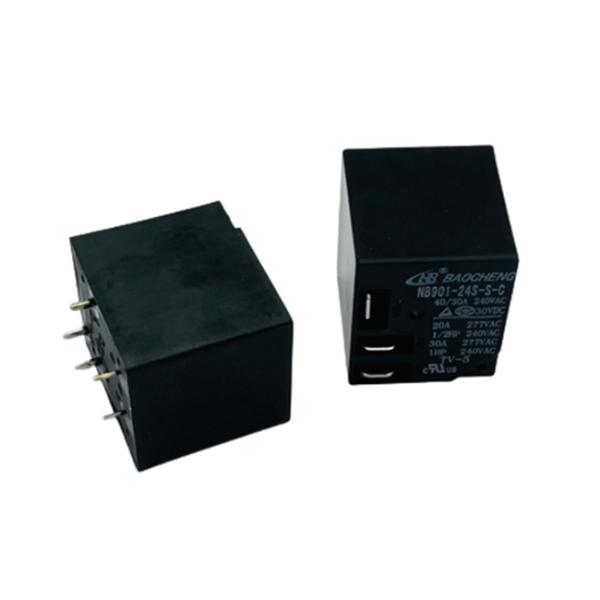 Реле мощьности импульса терминала PCB QT250 загерметизировало 220V 40A НИКАКОЕ реле NB901-AC220S-S-C NC