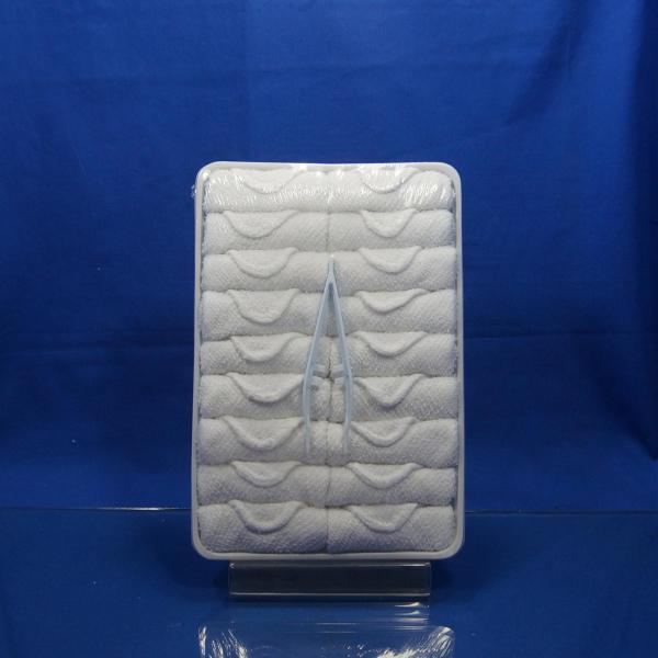 Полотенце белой авиакомпании 100% хлопок устранимое горячее