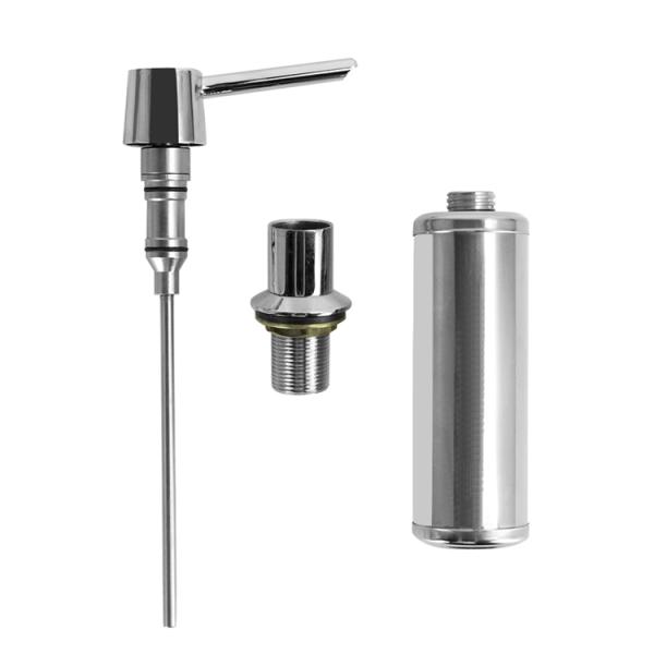 Commercial SUS304 Kitchen Sink Soap Dispenser Pump Sink Mounted Soap Dispenser 250ml