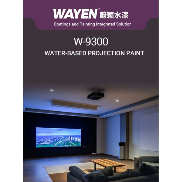 HD Screen Projection Paint 3h Drying High Brightness 4k Projector Screen Paint