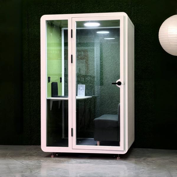 1 Person Prefabricated Office Pod Soundproof Modular Home Office Pods