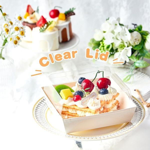 Charcuterie Boxes With Clear Lids, Pack Pink Bakery Boxes, Cookie Boxes, Small Treat Boxes For Pastry, Sandwich, Cupcakes, Strawberries, Dessert To Go Containers