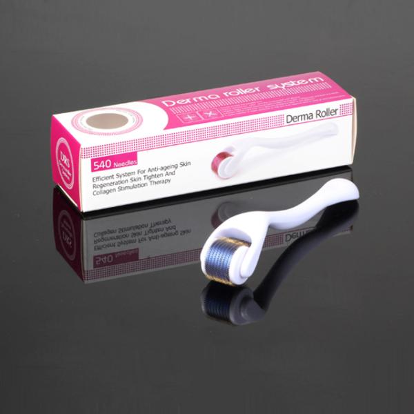 Beauty Microneedle Instrument 540 Needle Microneedle Facial Skin Roller for Nose
