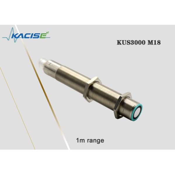 KUS3000 M18 コンパクト ハウジングの超音波近接センサーの高い再現性